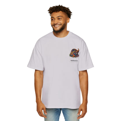 "The First ThanksFusion" Men's Heavy Oversized Tee