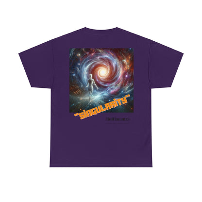 "Transcendence Threads: Singularity Edition" Unisex Heavy Cotton Tee