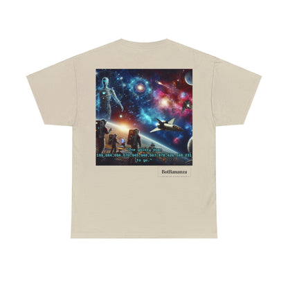 "Galactic Co-Pilots Tee" Unisex Heavy Cotton Tee