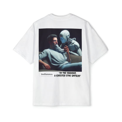 "Digital Couch Companions" Men's Heavy Oversized Tee