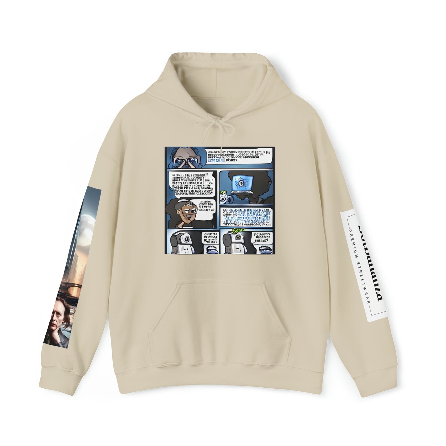 AI Comic Hoodie