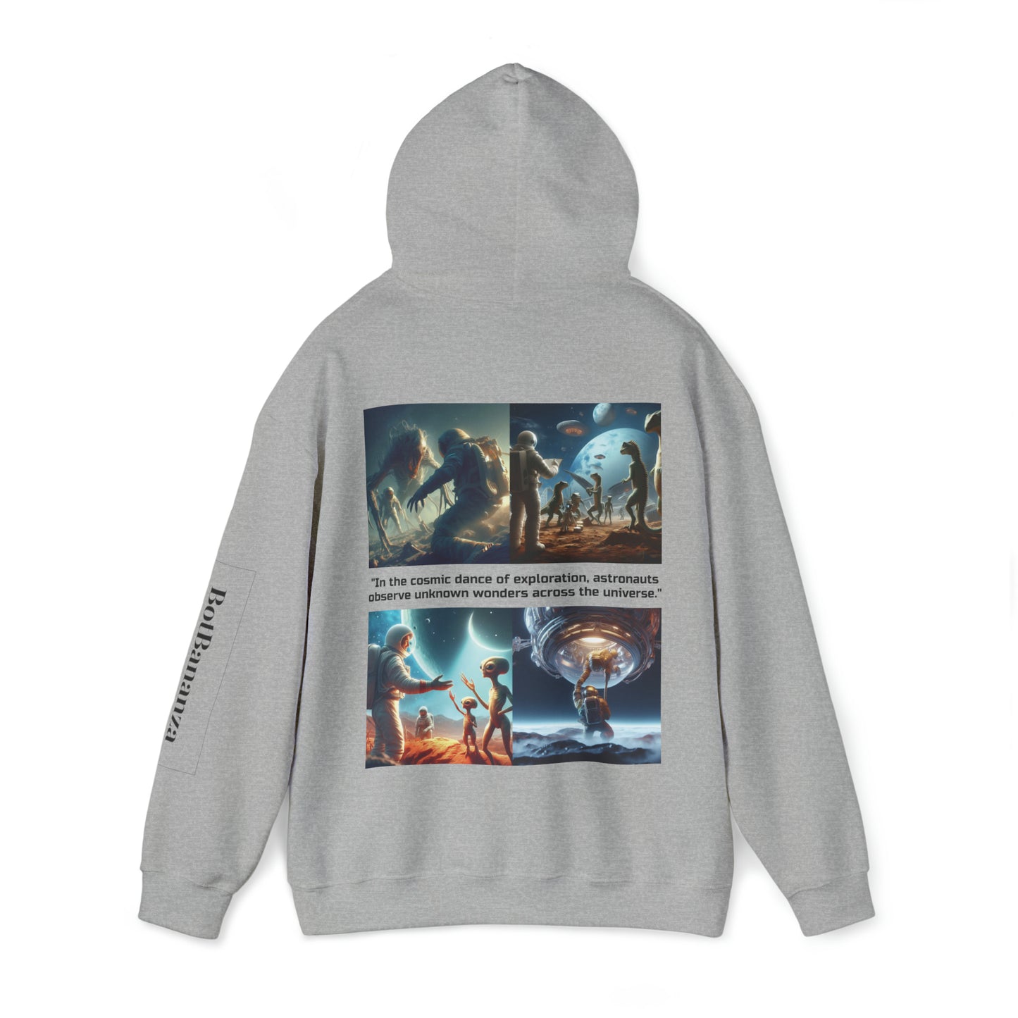 "Universal Odyssey Hoodie" Unisex Heavy Blend™ Hooded Sweatshirt