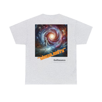 "Transcendence Threads: Singularity Edition" Unisex Heavy Cotton Tee