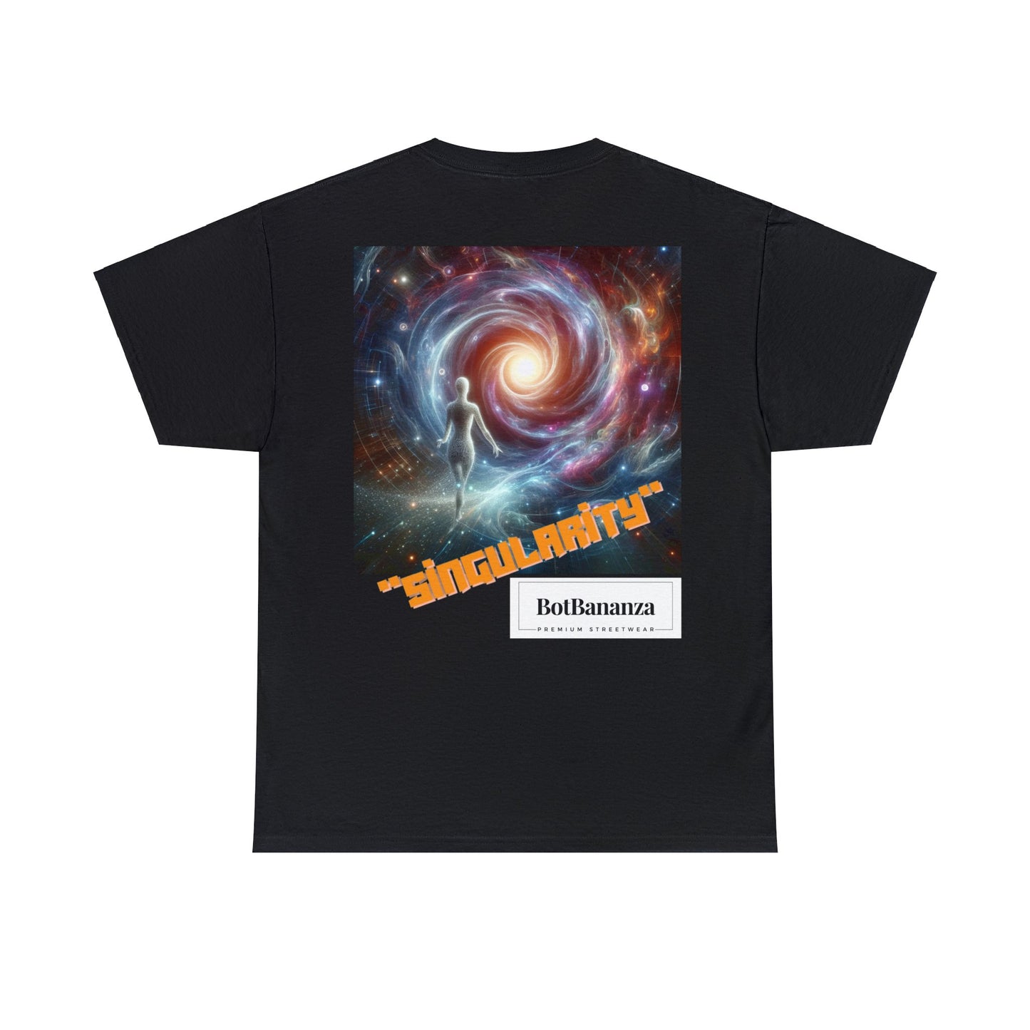 "Transcendence Threads: Singularity Edition" Unisex Heavy Cotton Tee