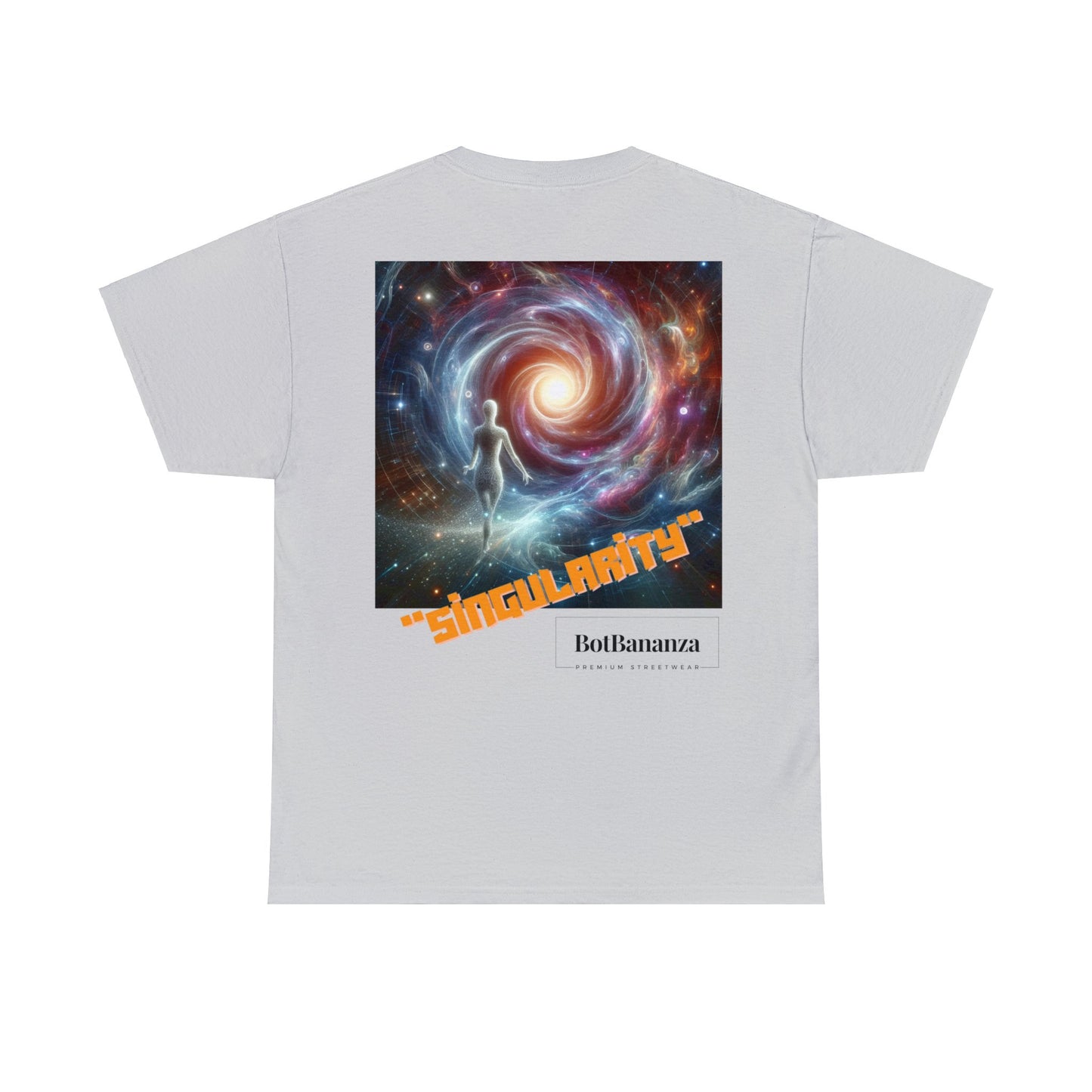 "Transcendence Threads: Singularity Edition" Unisex Heavy Cotton Tee