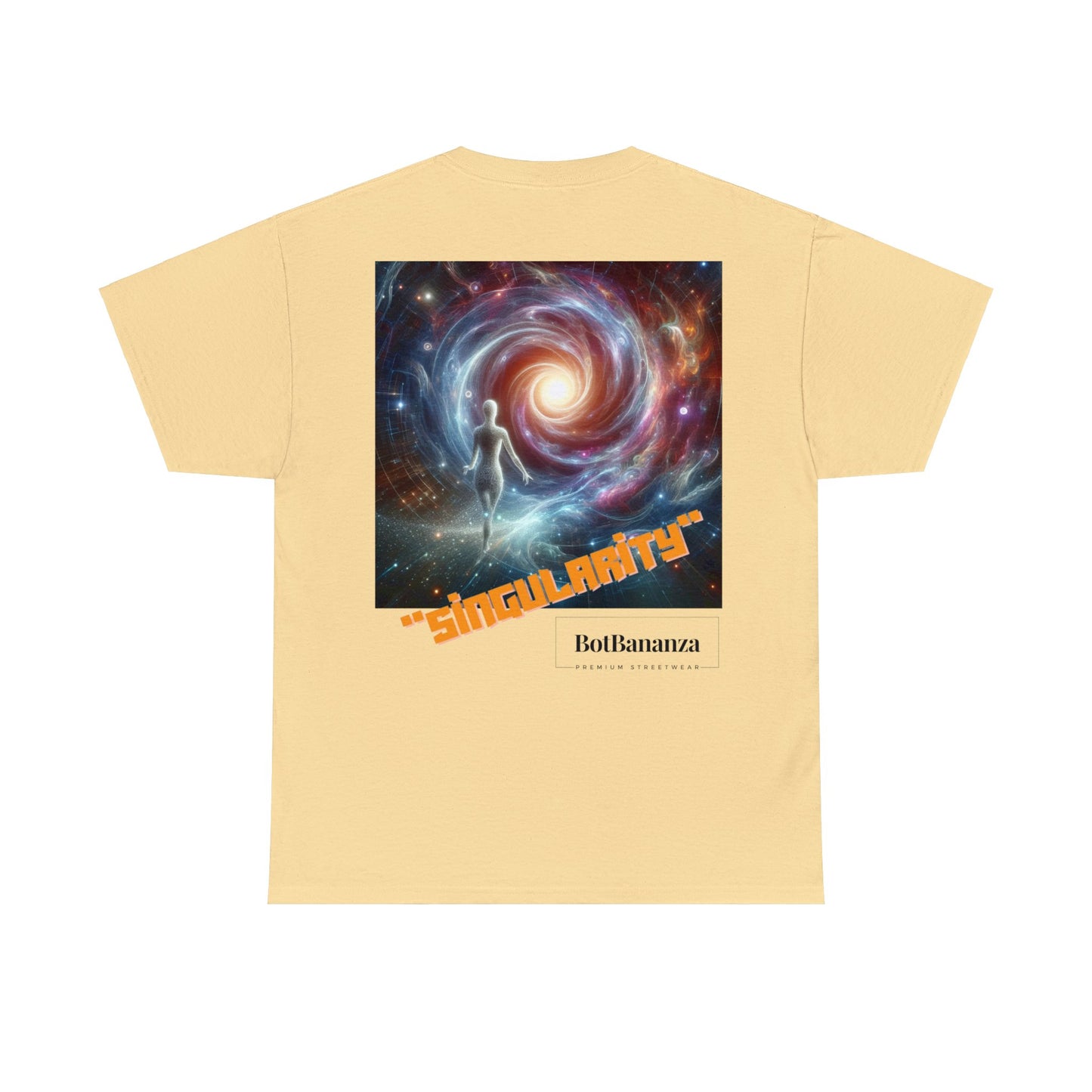 "Transcendence Threads: Singularity Edition" Unisex Heavy Cotton Tee