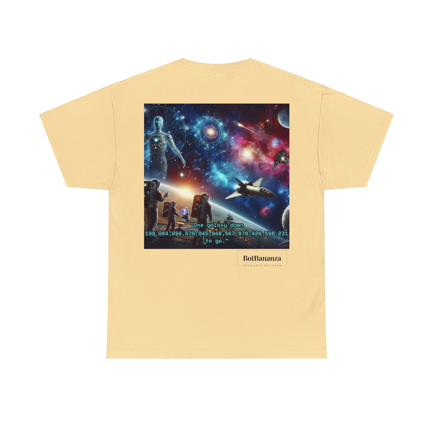 "Galactic Co-Pilots Tee" Unisex Heavy Cotton Tee