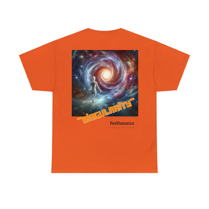 "Transcendence Threads: Singularity Edition" Unisex Heavy Cotton Tee