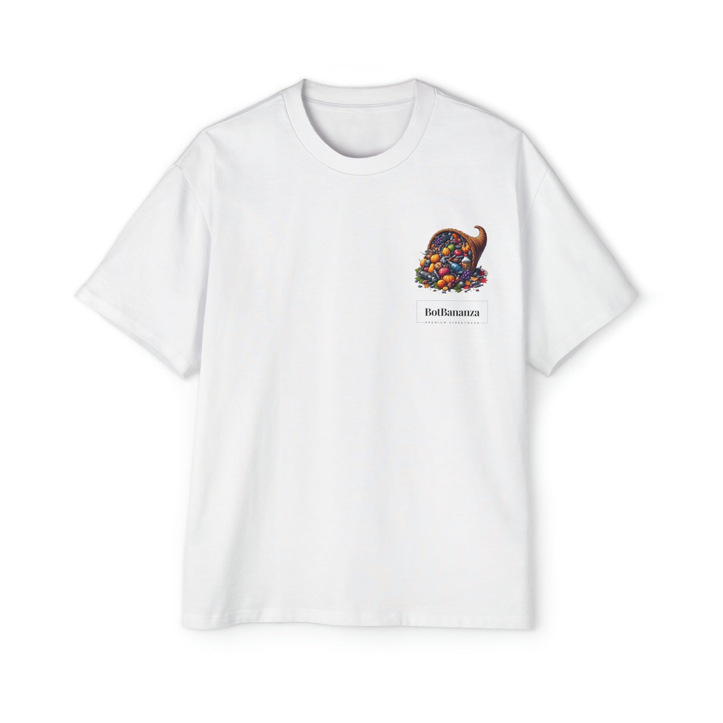 "The First ThanksFusion" Men's Heavy Oversized Tee