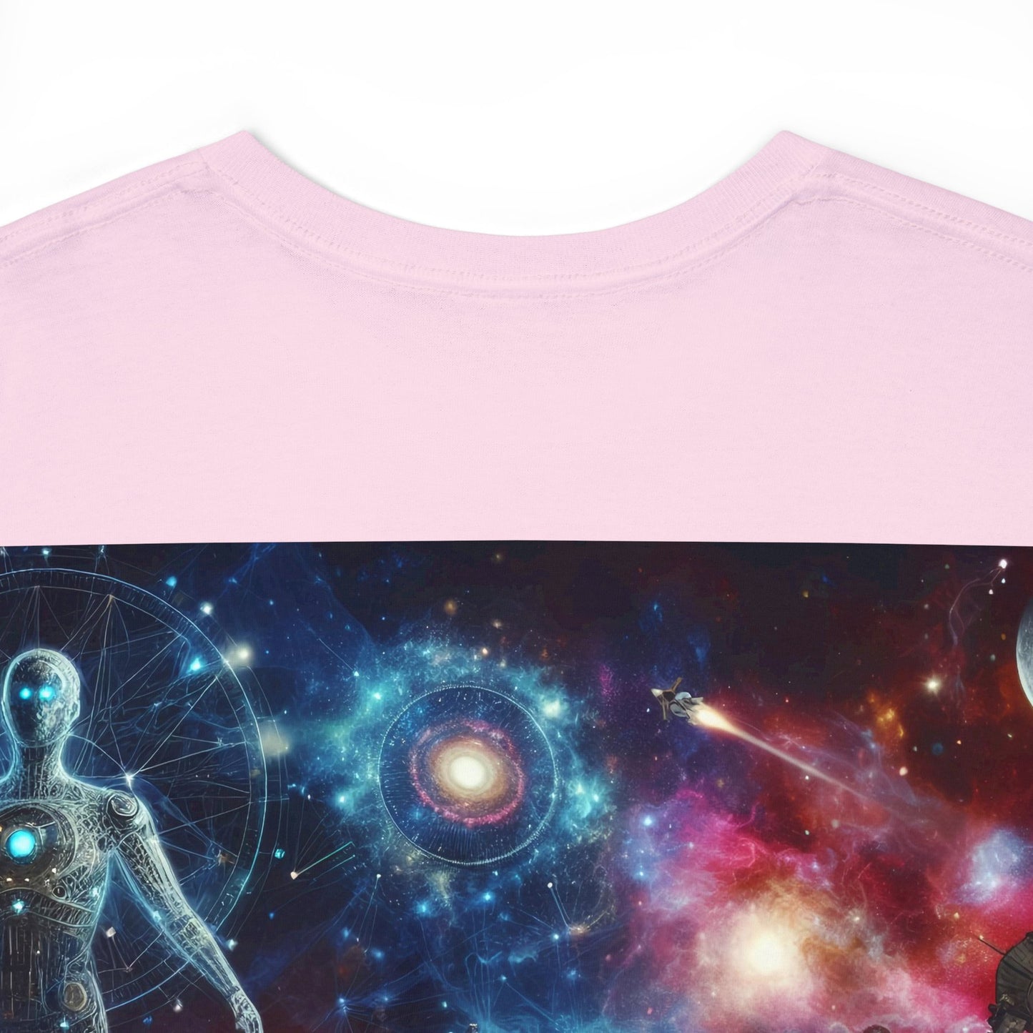 "Galactic Co-Pilots Tee" Unisex Heavy Cotton Tee