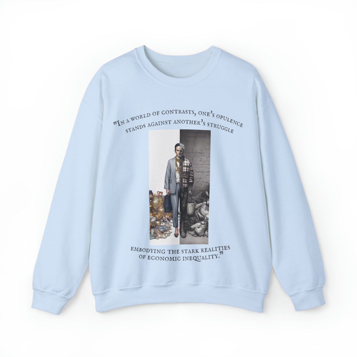 "Divergent Realities" Unisex Heavy Blend™ Crewneck Sweatshirt