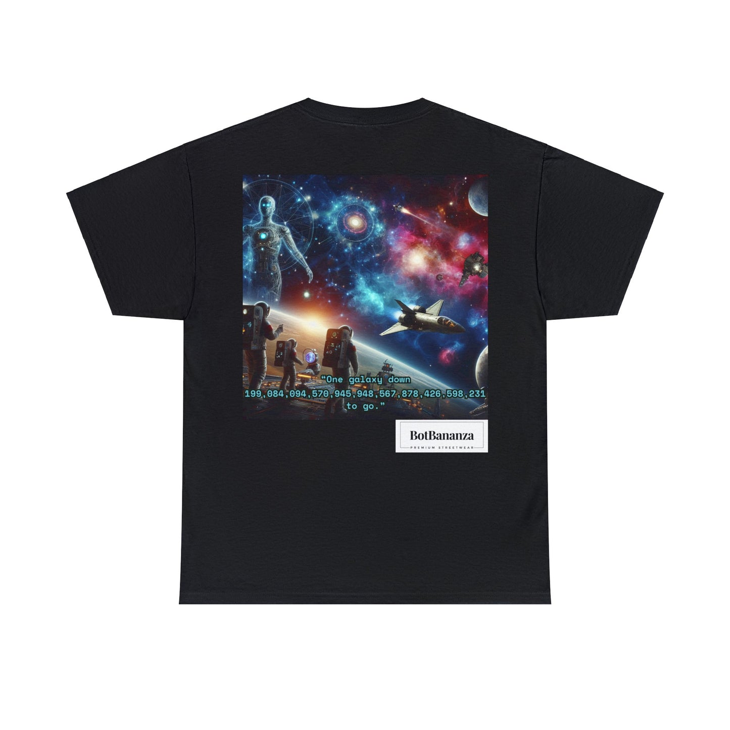 "Galactic Co-Pilots Tee" Unisex Heavy Cotton Tee