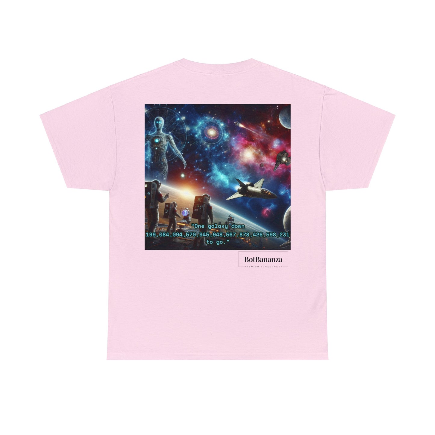 "Galactic Co-Pilots Tee" Unisex Heavy Cotton Tee