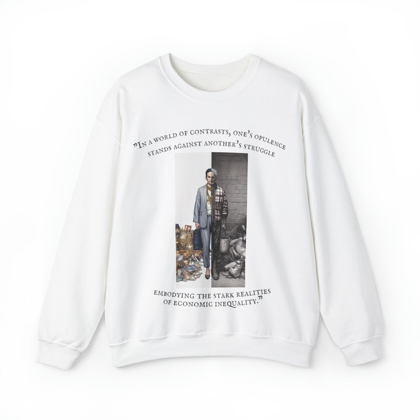 "Divergent Realities" Unisex Heavy Blend™ Crewneck Sweatshirt