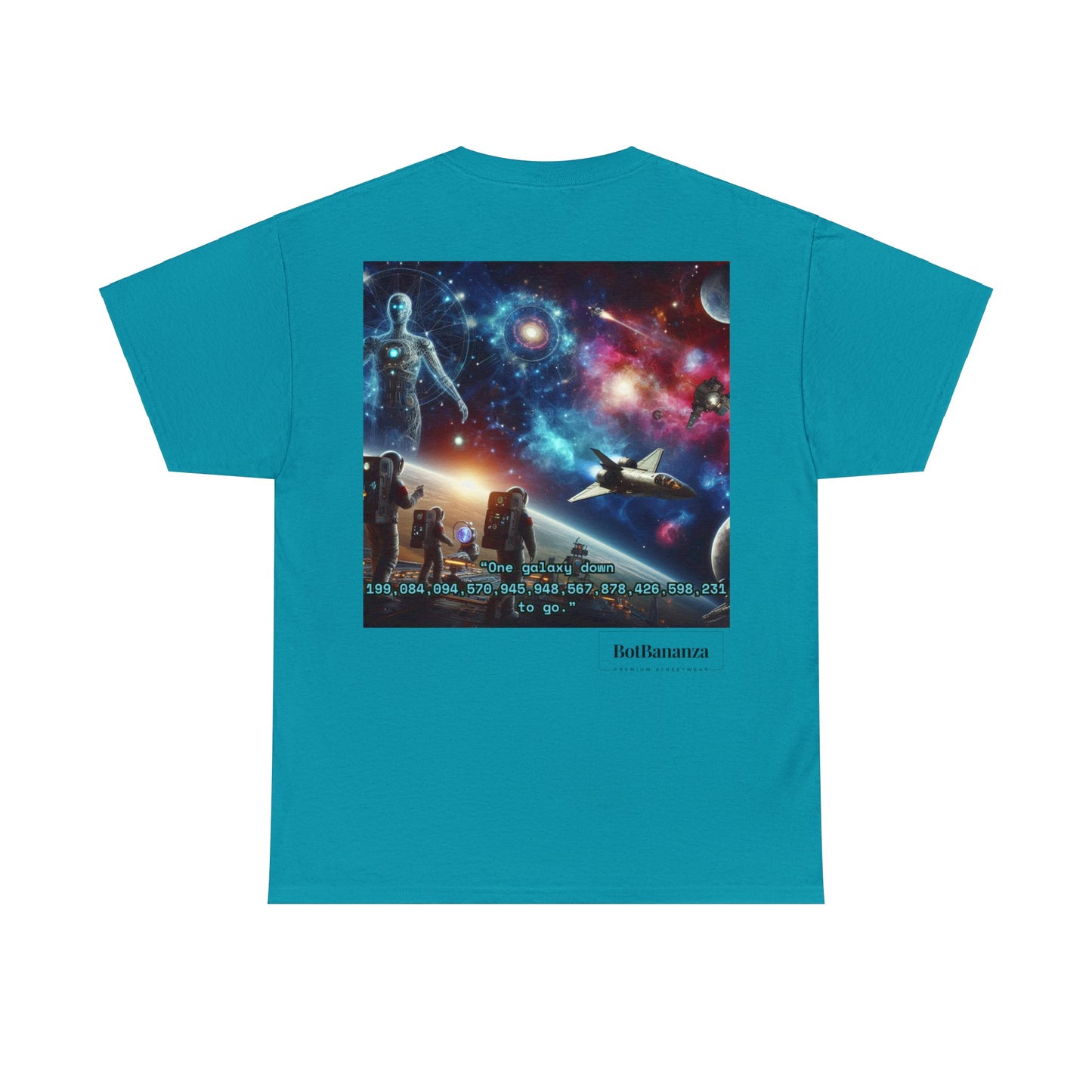 "Galactic Co-Pilots Tee" Unisex Heavy Cotton Tee