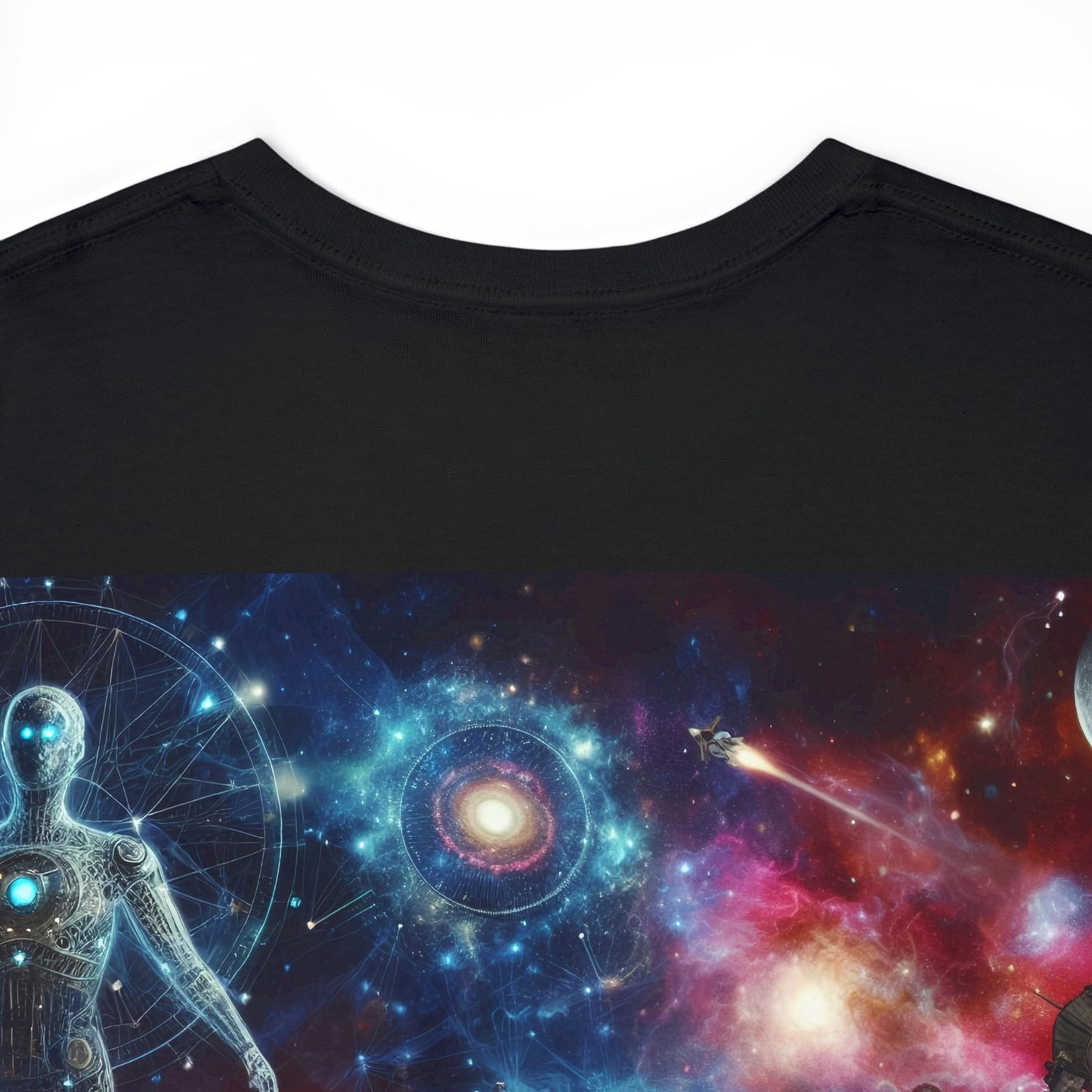 "Galactic Co-Pilots Tee" Unisex Heavy Cotton Tee