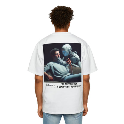 "Digital Couch Companions" Men's Heavy Oversized Tee