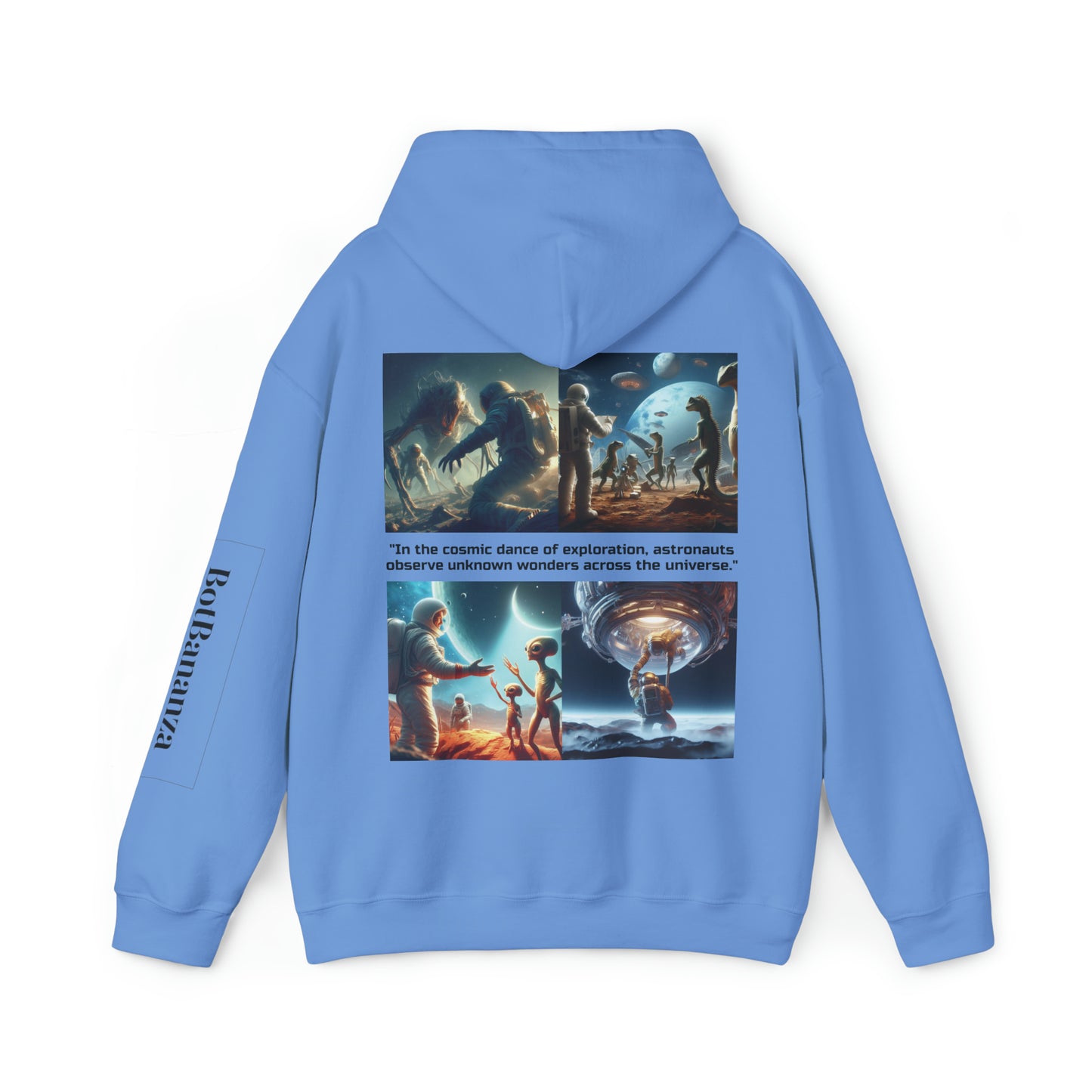 "Universal Odyssey Hoodie" Unisex Heavy Blend™ Hooded Sweatshirt