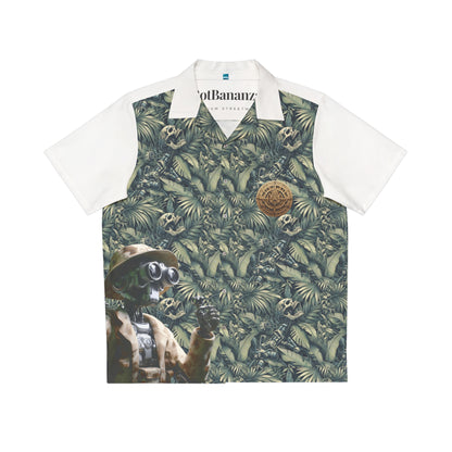 "Explorer of the Digital Canopy" Men's Hawaiian Shirt