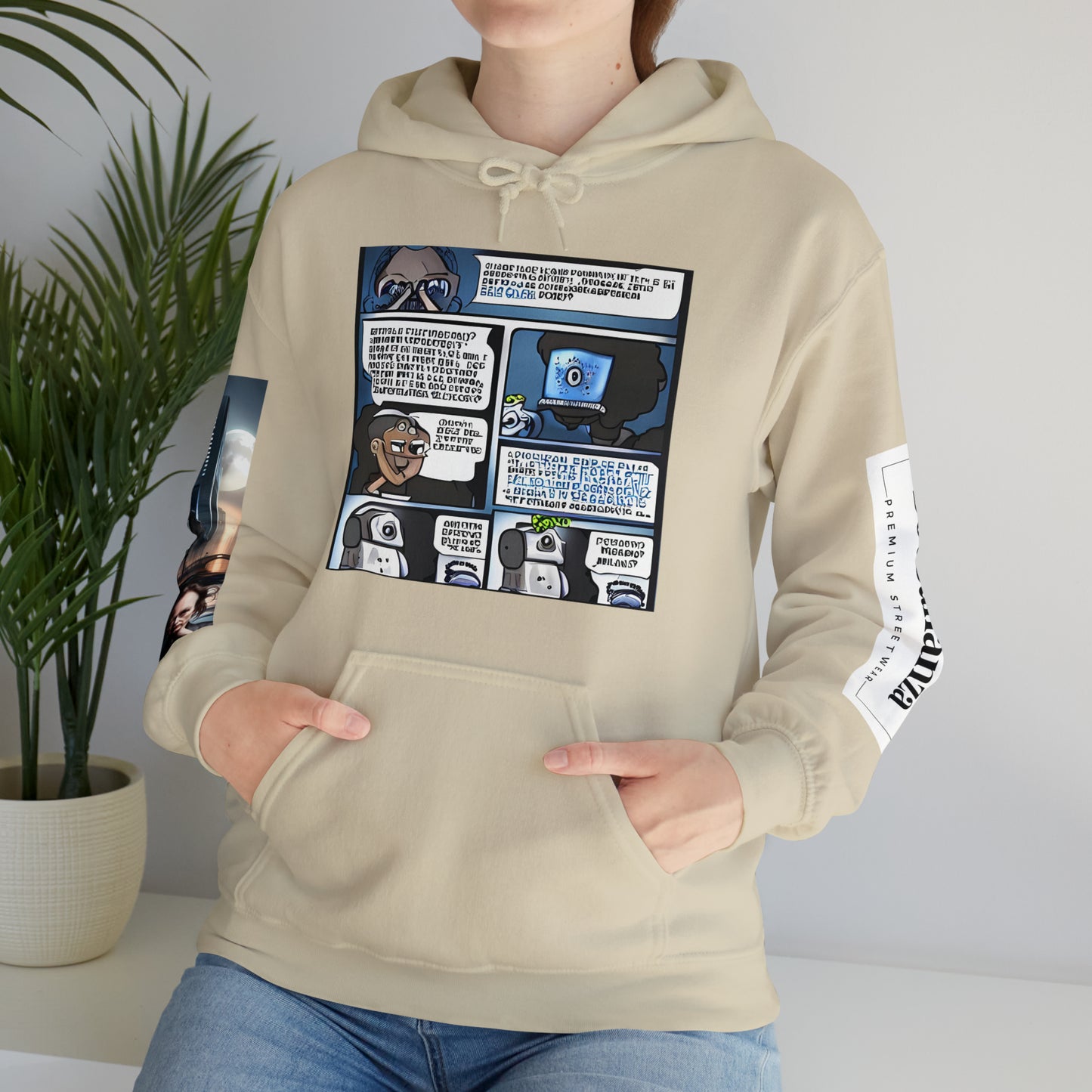 AI Comic Hoodie