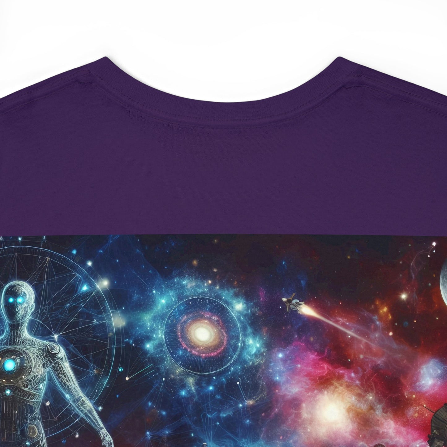 "Galactic Co-Pilots Tee" Unisex Heavy Cotton Tee