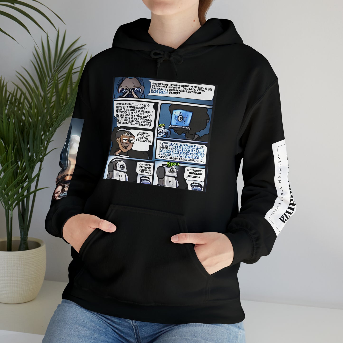 AI Comic Hoodie