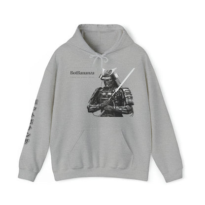 "Cybernetic Crimson Summit" Heavy Blend™ Hooded Sweatshirt