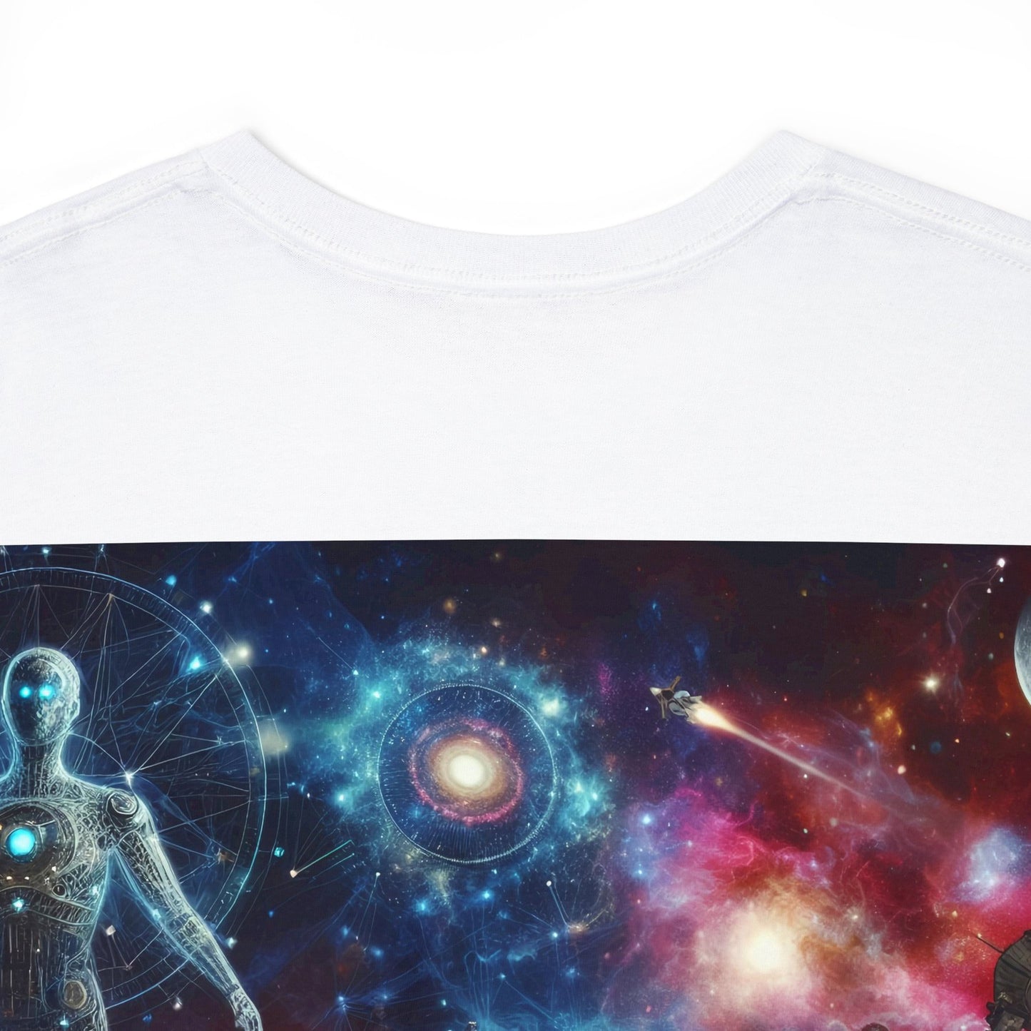 "Galactic Co-Pilots Tee" Unisex Heavy Cotton Tee