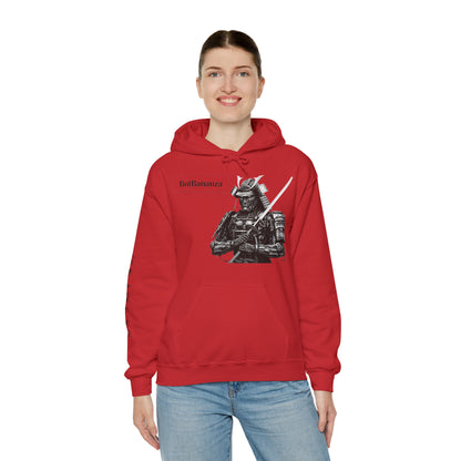 "Cybernetic Crimson Summit" Heavy Blend™ Hooded Sweatshirt