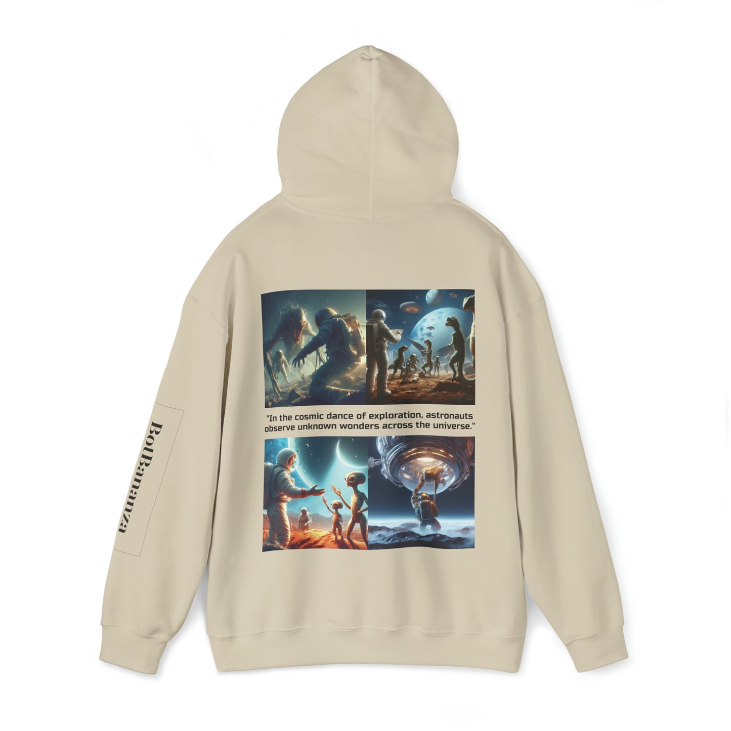 "Universal Odyssey Hoodie" Unisex Heavy Blend™ Hooded Sweatshirt