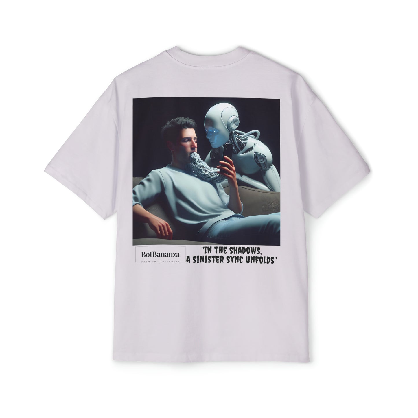 "Digital Couch Companions" Men's Heavy Oversized Tee