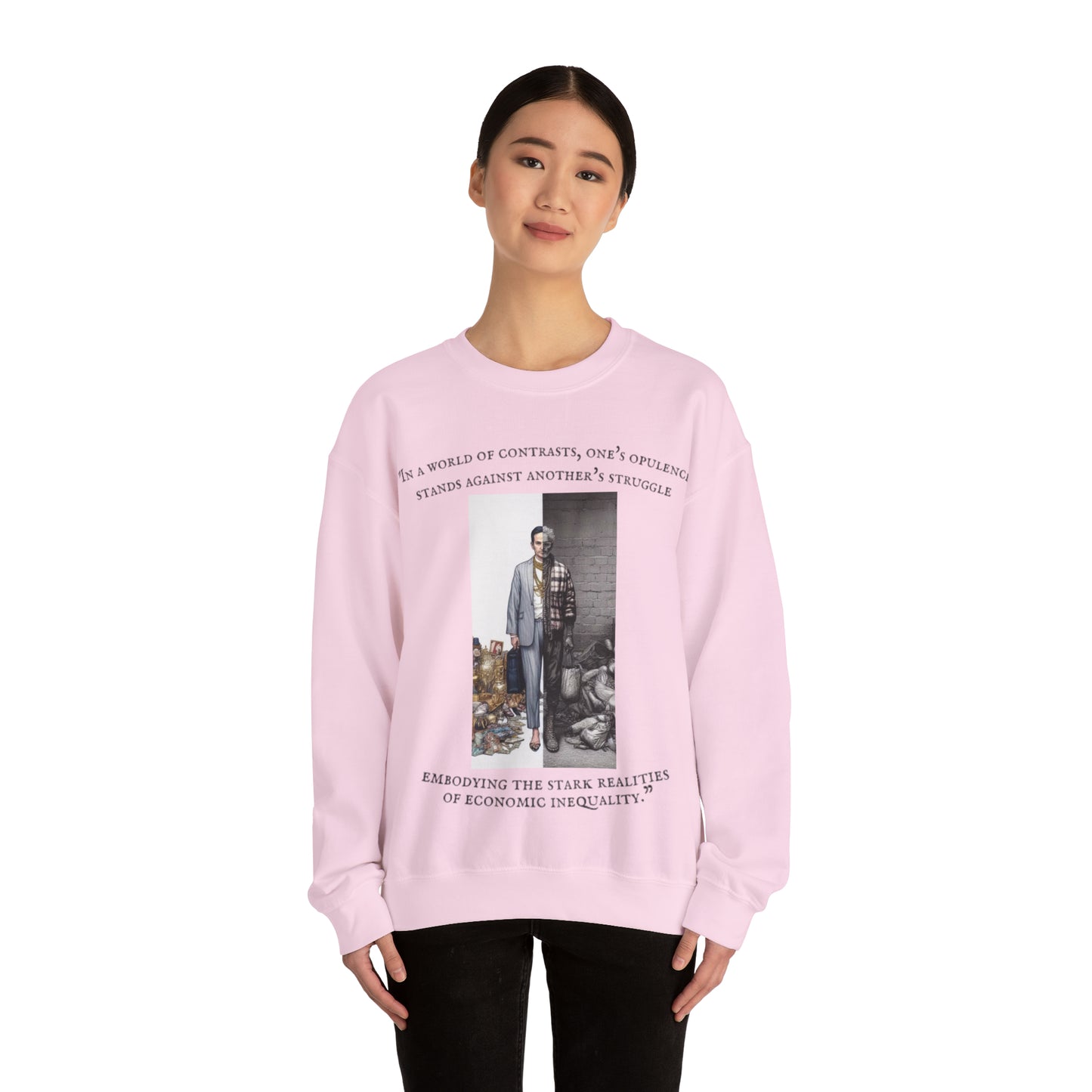 "Divergent Realities" Unisex Heavy Blend™ Crewneck Sweatshirt