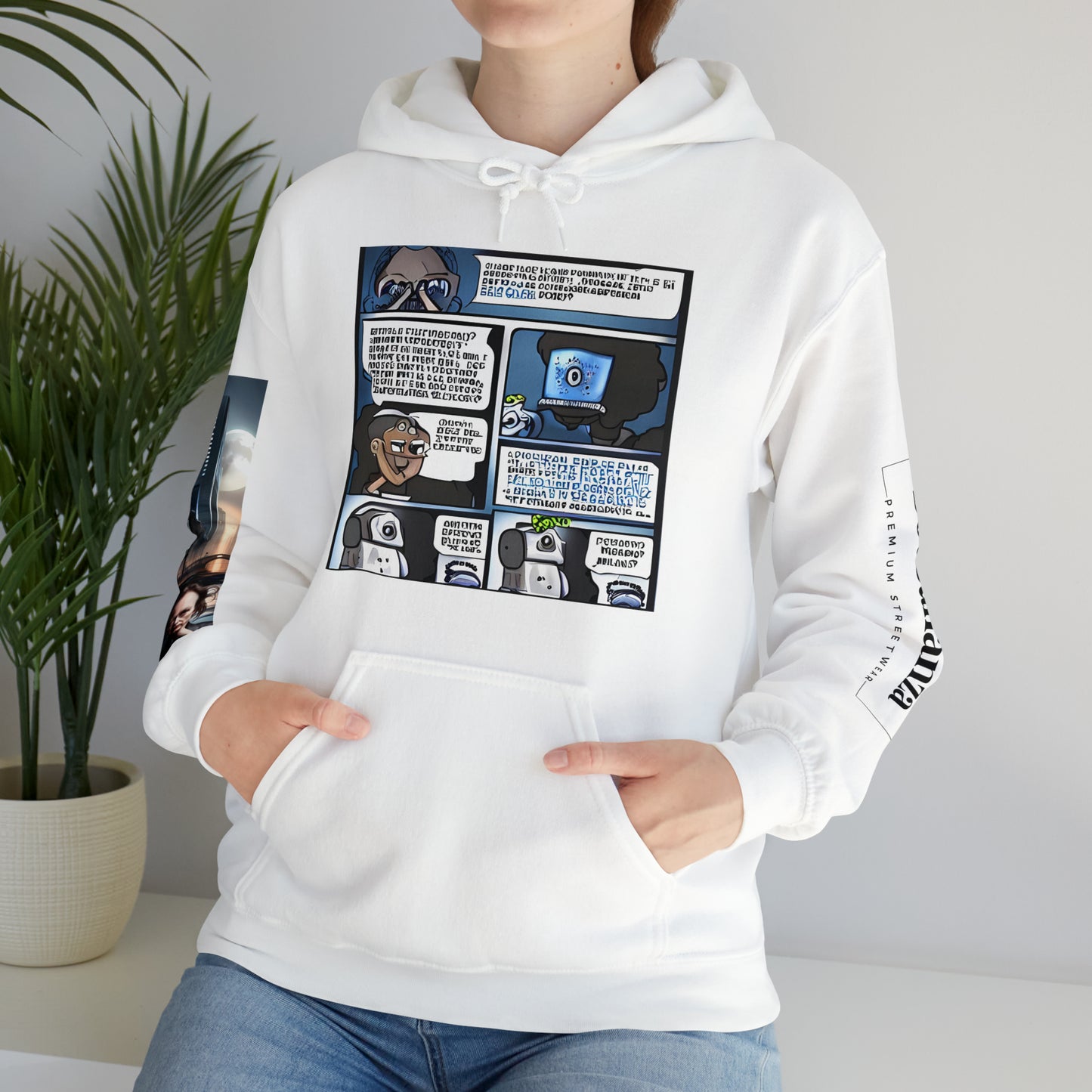 AI Comic Hoodie