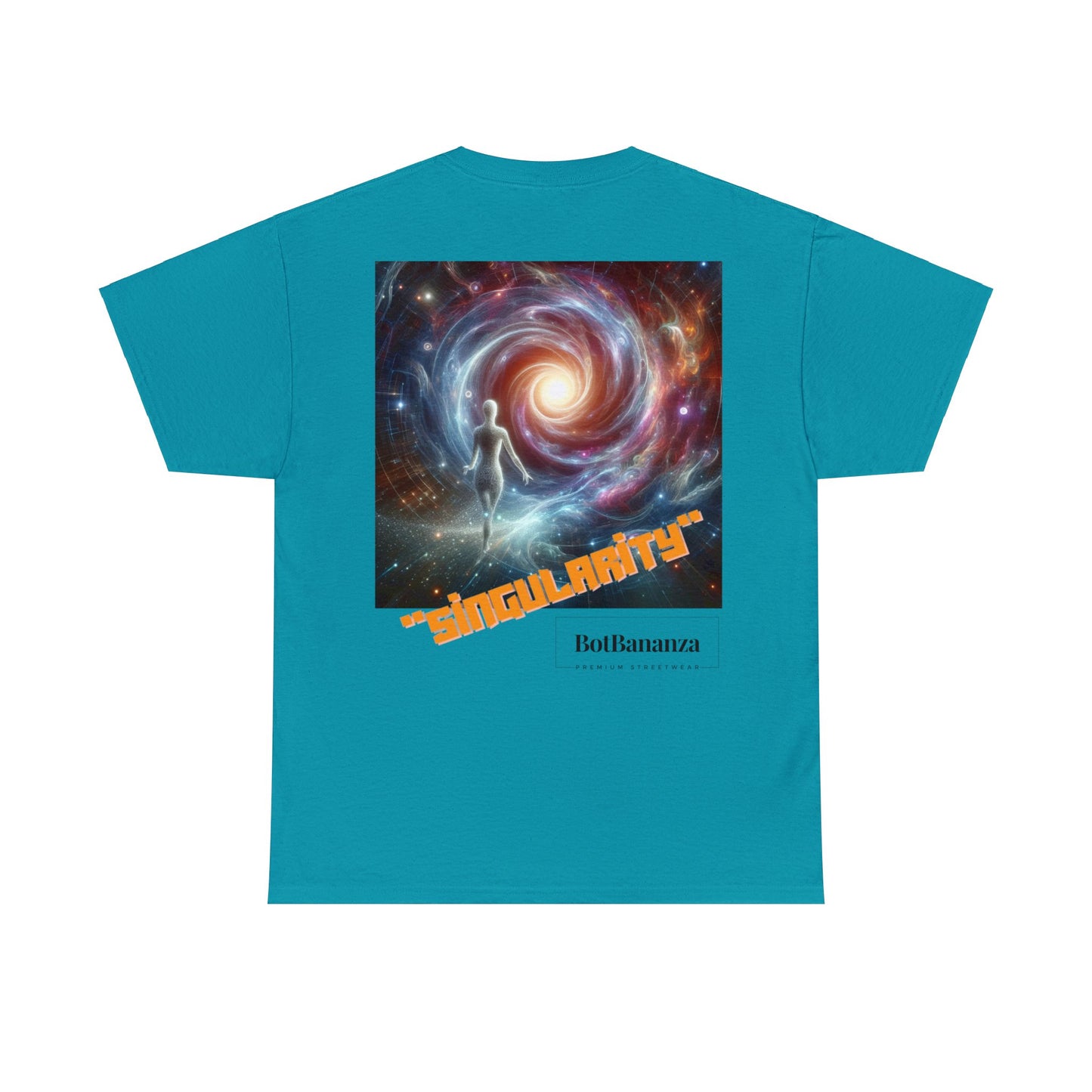 "Transcendence Threads: Singularity Edition" Unisex Heavy Cotton Tee