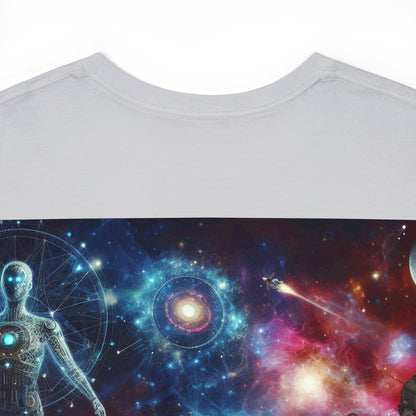 "Galactic Co-Pilots Tee" Unisex Heavy Cotton Tee