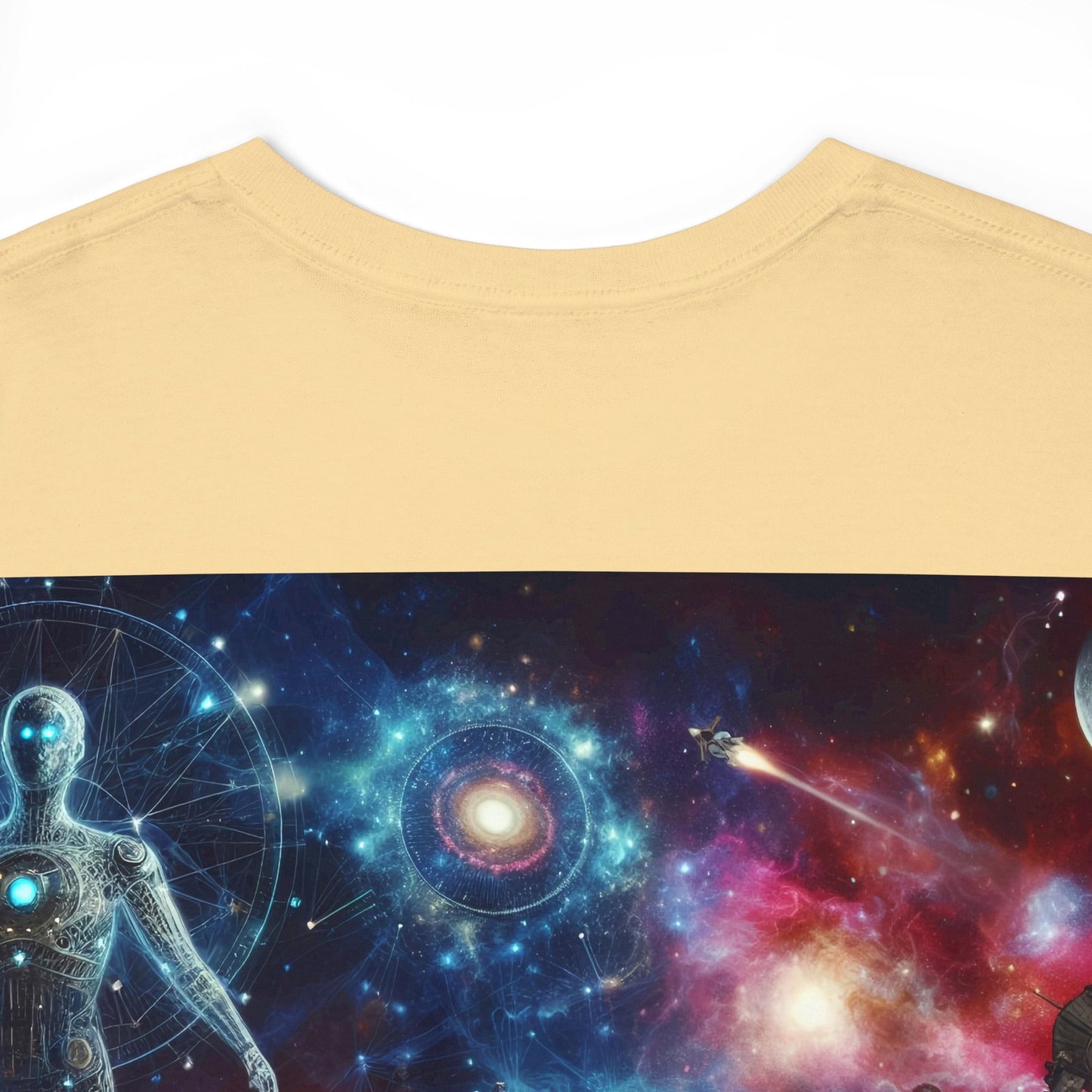 "Galactic Co-Pilots Tee" Unisex Heavy Cotton Tee