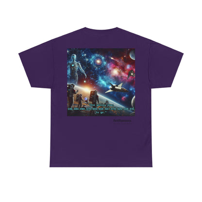 "Galactic Co-Pilots Tee" Unisex Heavy Cotton Tee