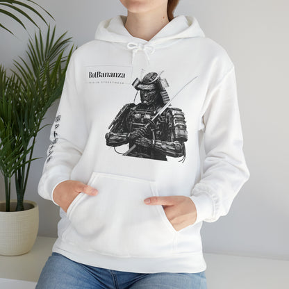 "Cybernetic Crimson Summit" Heavy Blend™ Hooded Sweatshirt